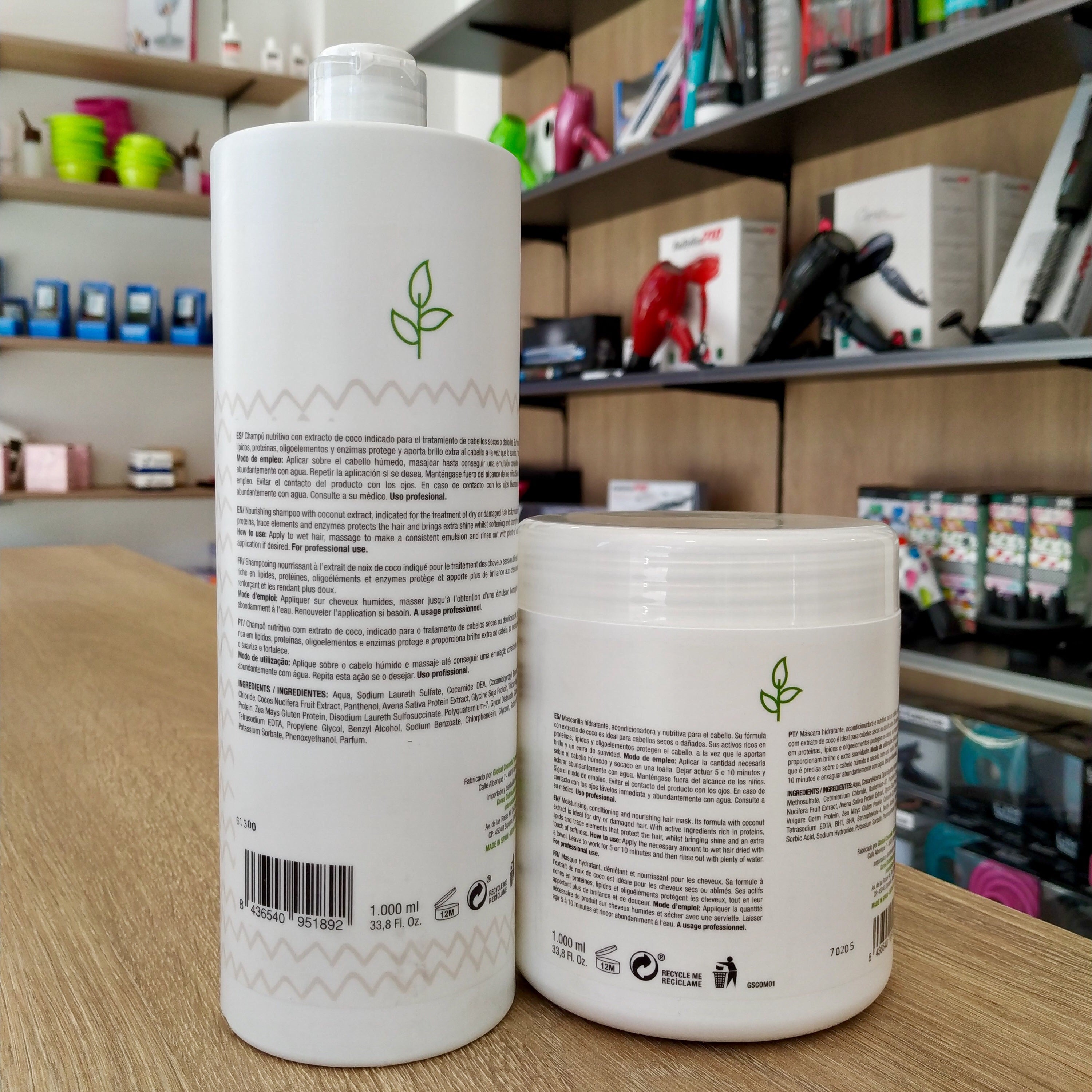 TP-MASCARILLA DE COCO GREEN SOHO 1KG. - Hair shop