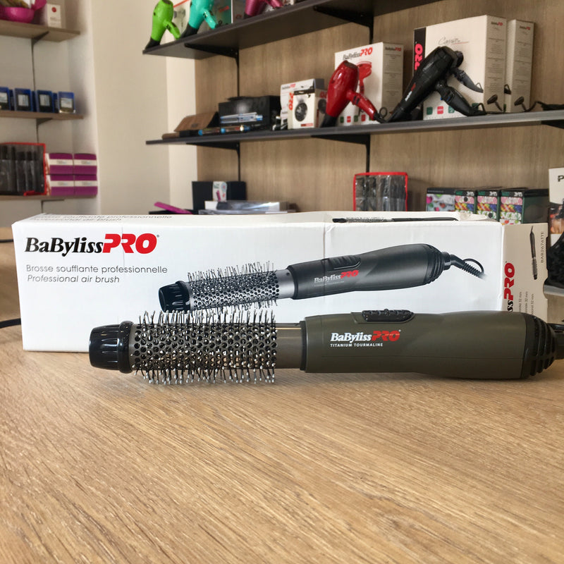 TP-BABYLISS PRO CEPILLO DE AIRE TITANIO TURMALINA 32MM 700W - Hair shop