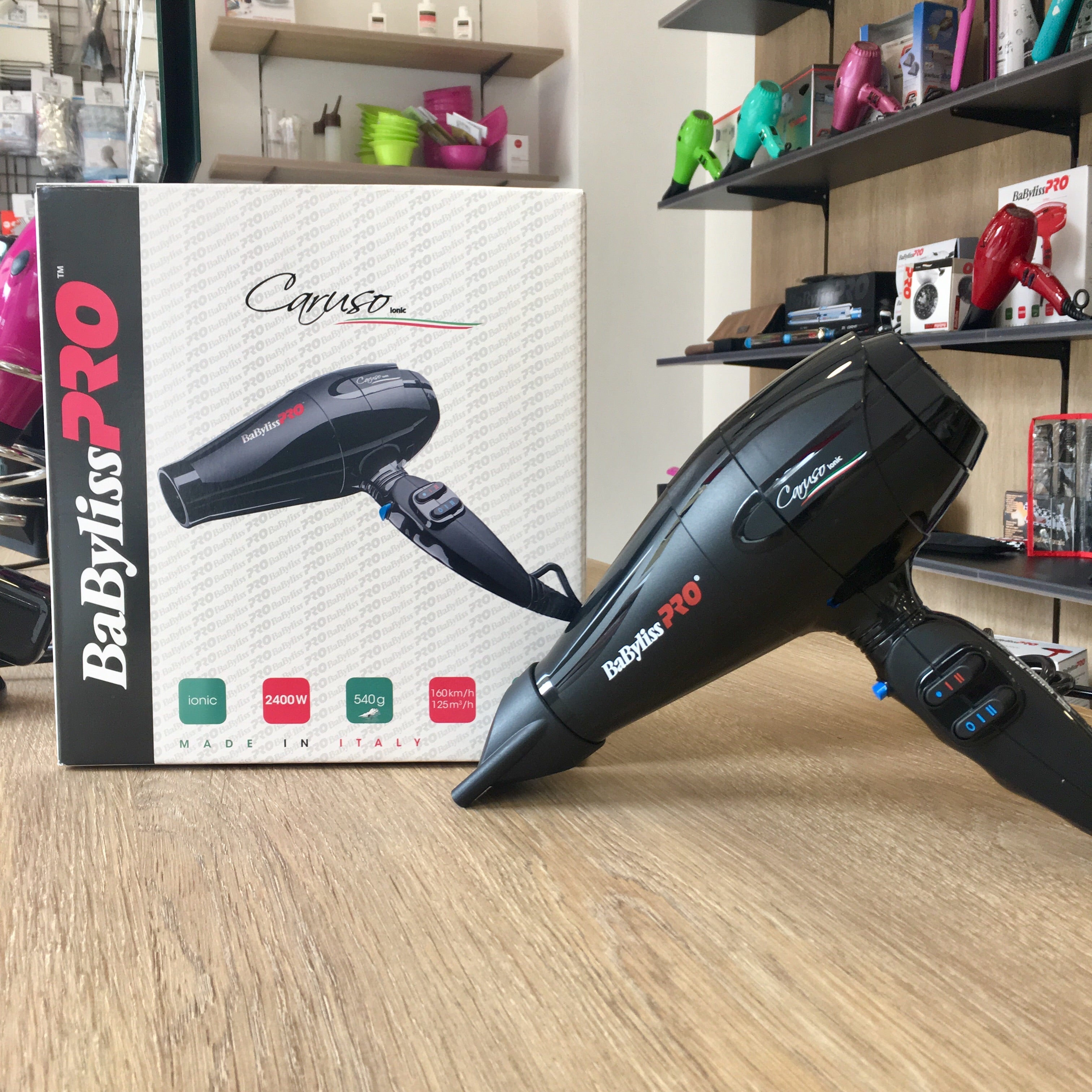 TP-SECADOR BABYLISS PRO CARUSO IONIC - Hair shop