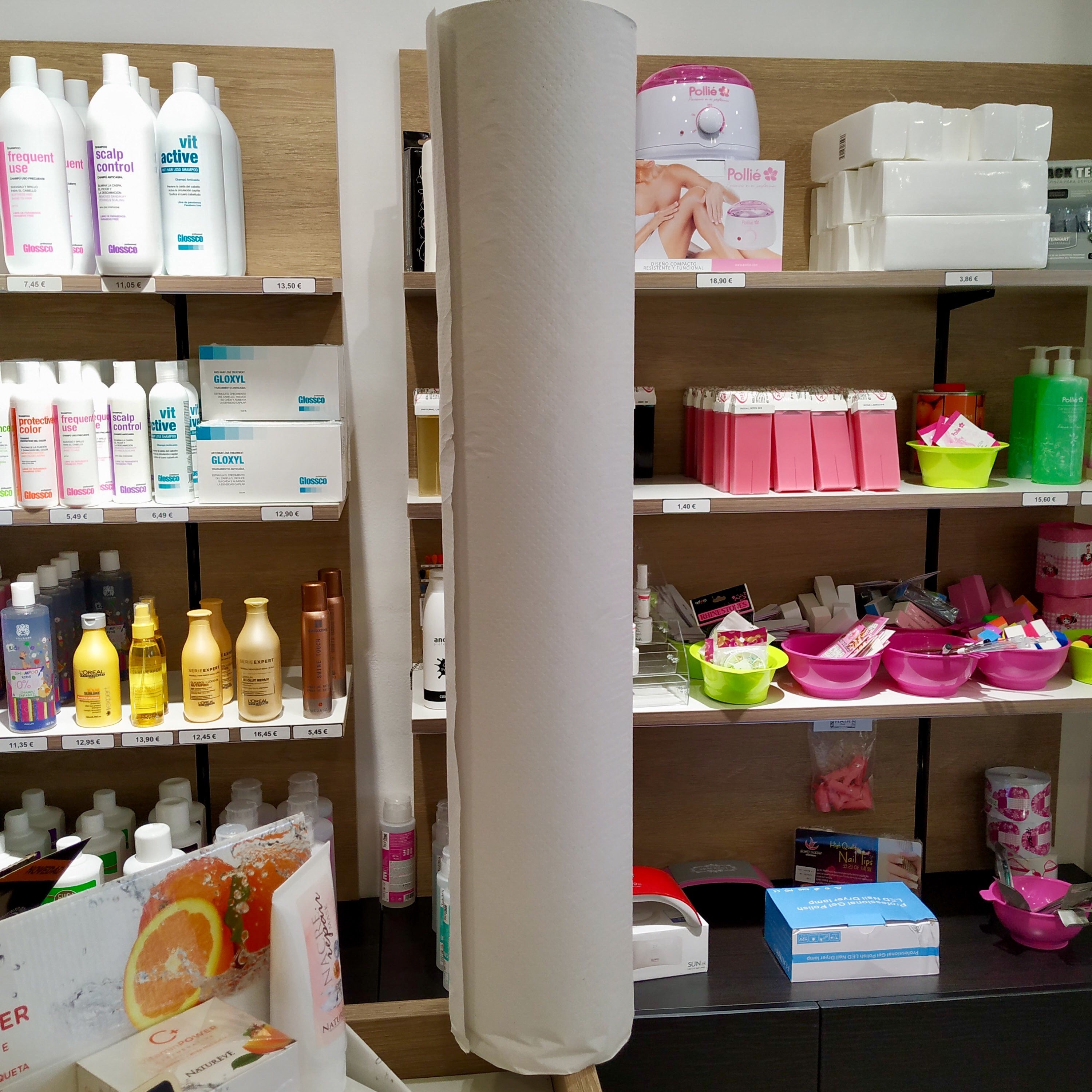 PVP-Rollo papel camilla natural - Hair shop