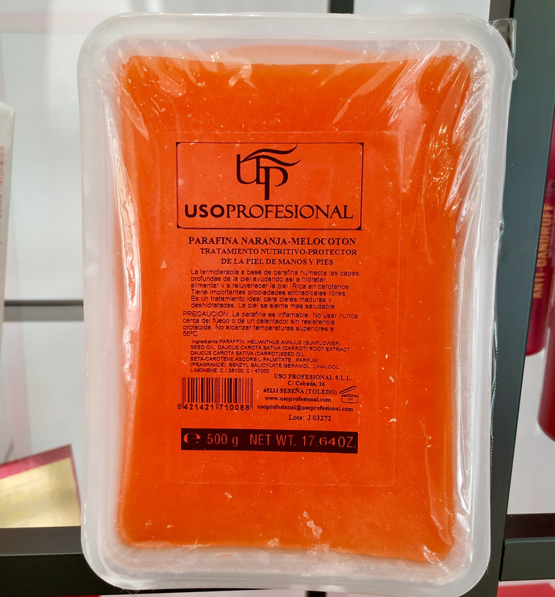 TP-PARAFINA 500GR MELOCOTON para tratamientos - Hair shop