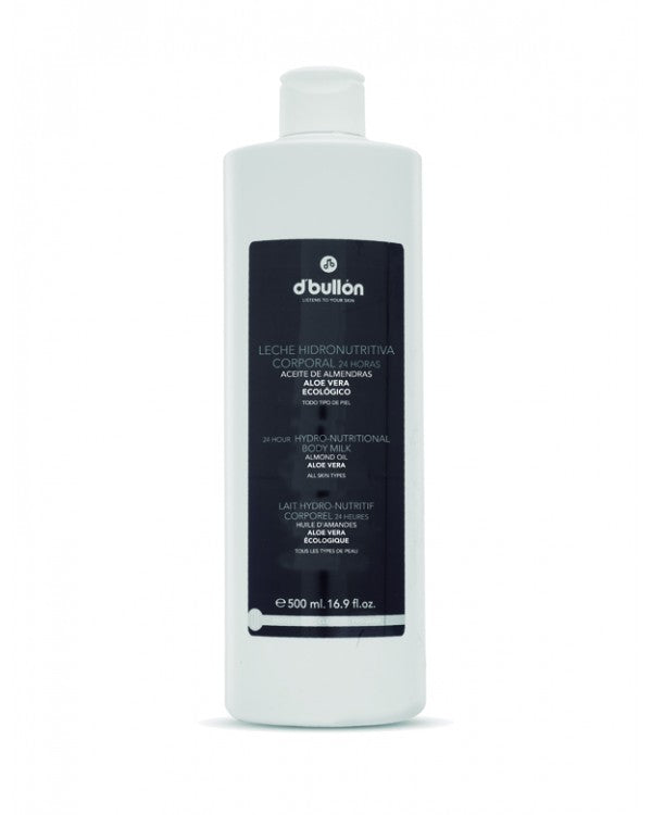 Leche corporal hidronutritiva 24h - 500 ml. Bullon crema corporal
