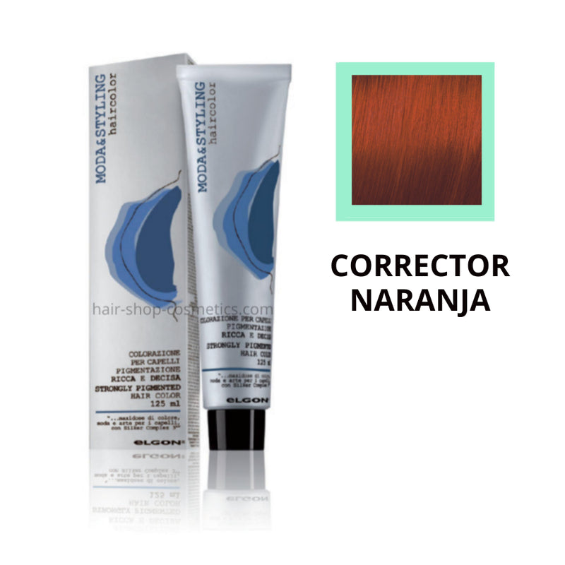 Tinte elgon profesional moda styling, Correctores ARANCIO NARANJA 125 ml