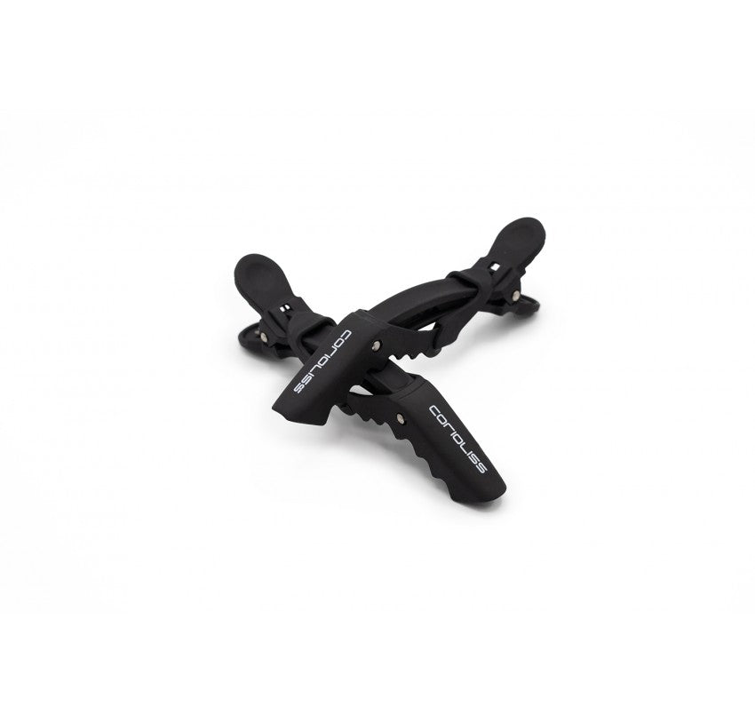 PINZAS CORIOLISS CROC HAIR CLIPS PROFESIONAL BLACK