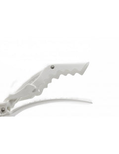 PINZAS CORIOLISS CROC HAIR CLIPS PROFESIONAL WHITE