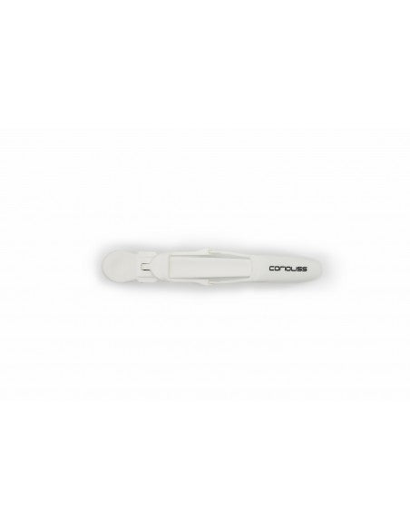 PINZAS CORIOLISS CROC HAIR CLIPS PROFESIONAL WHITE