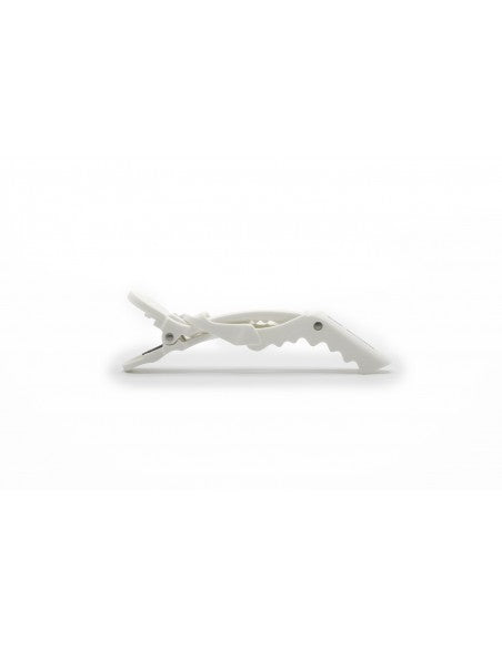PINZAS CORIOLISS CROC HAIR CLIPS PROFESIONAL WHITE
