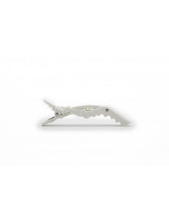 PINZAS CORIOLISS CROC HAIR CLIPS PROFESIONAL WHITE