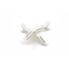 PINZAS CORIOLISS CROC HAIR CLIPS PROFESIONAL WHITE