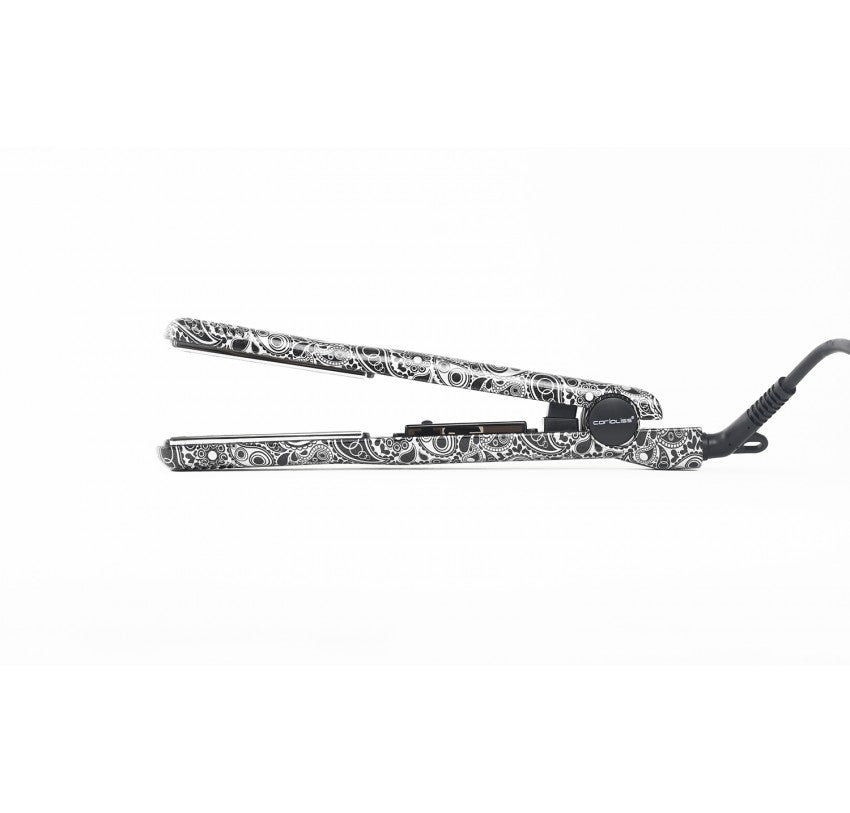 Plancha de Pelo C Style Paisley Silver