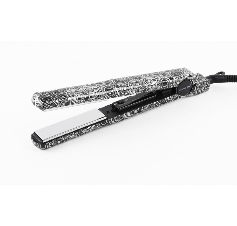 Plancha de Pelo C Style Paisley Silver
