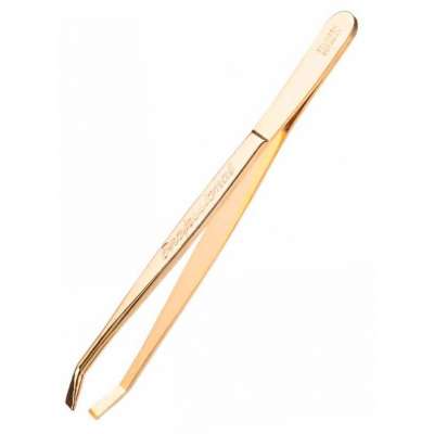 TP-POLLIÉ PINZA PARA DEPILAR PROFESIONAL DORADA 8CM - Hair shop