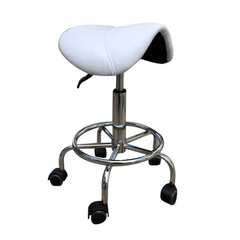 Silla tabuerete rodeo base metal  eurostil , pollie pollie 2 colores negro o blanco