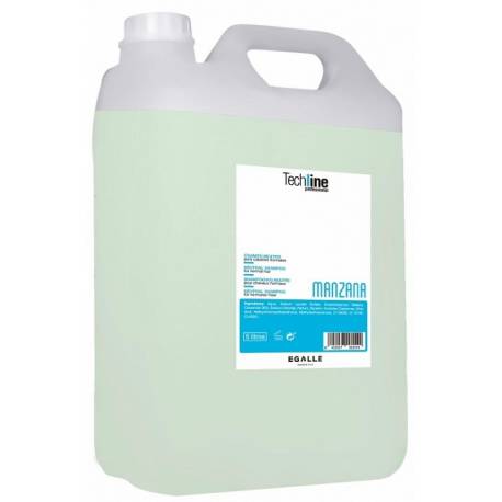 Champú Techline Manzana Garrafa Cuadrada 5 Litros