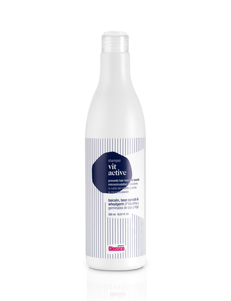 Champú anticaída glossco y ayuda al crecimiento 500 ML . Champú anticaída mujer revitalizante, unisex