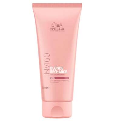 TP- WELLA INVIGO BLOND RECHARGE WARM ACONDICIONADOR 200ML - Hair shop