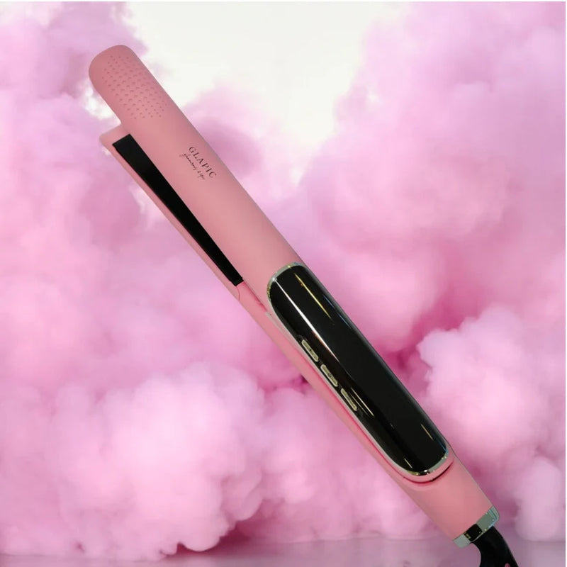 Plancha de Pelo Bubblegum Pink Classic Glapic