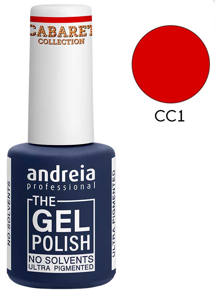 Andreia Professional The GEL Polish | Gel Polish Ultrapigmentado Esmalte de Uñas 10,5ml CC1