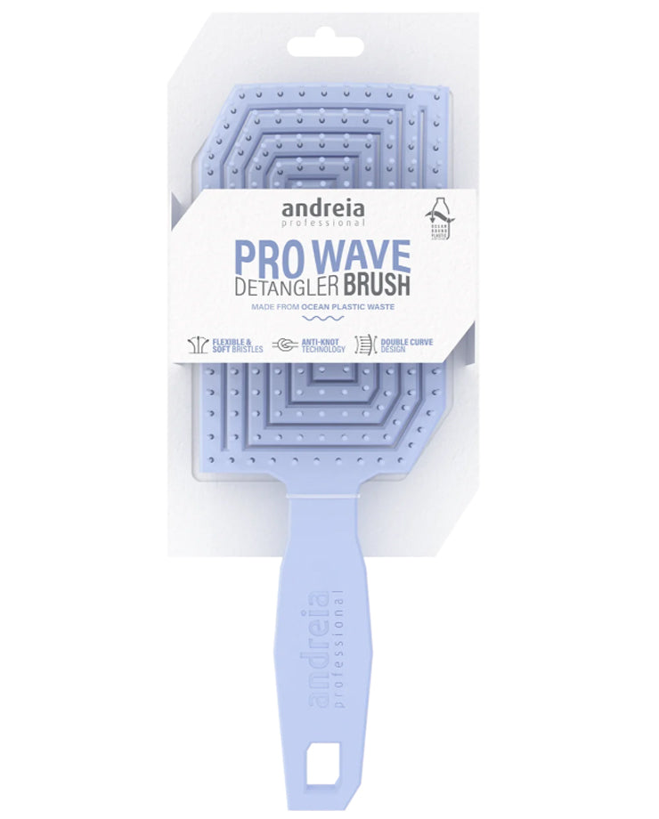 Andreia Pro Wave Detangler Brush Cepillo Desenredante y Sostenible 03. Blue