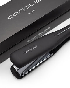 Corioliss The Wide Black Soft Touch Plancha Para el Pelo