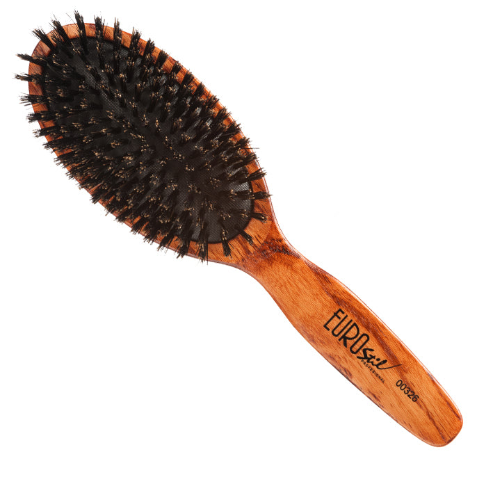 Cepillo fuelle madera jabali puro 100x100 eurostil - Hair Shop