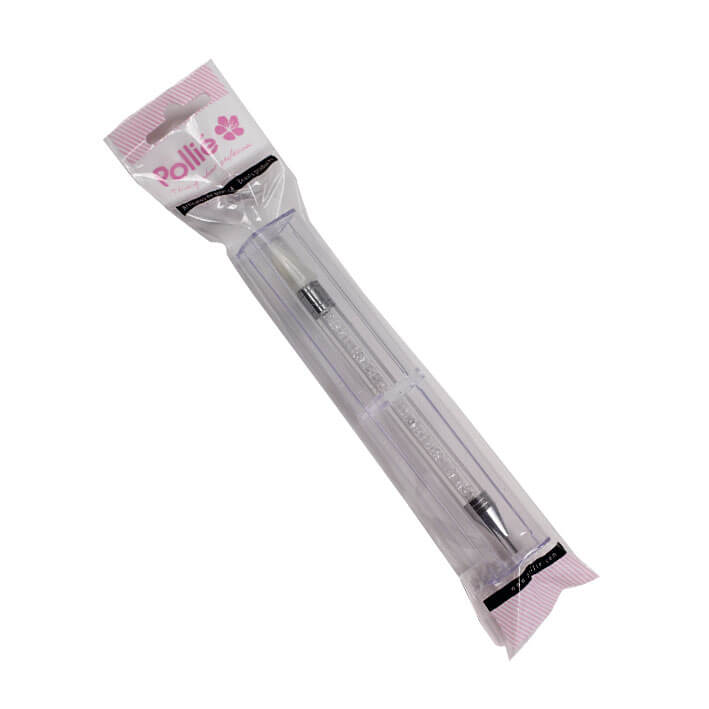 Pollie pincel dotting para nail art punta de cera