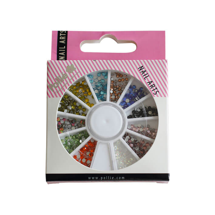 POLLIE NAIL ART PERLAS DECORATIVAS PACK 600 UNIDADES