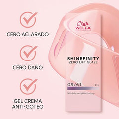 Coloración semipermanente Shinefinity Zero Lift Glaze - Cool Frosted Chestnut 06/71, 60ml