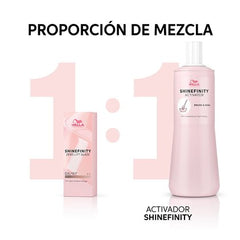 Coloración semipermanente Shinefinity Zero Lift Glaze - Cool Frosted Chestnut 06/71, 60ml