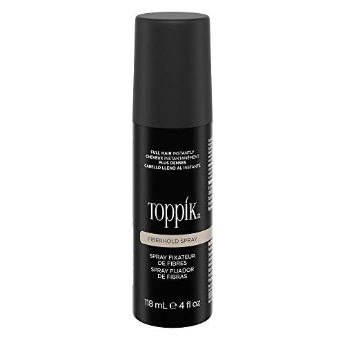 Toppik Laca Fijadora, Fortalece la Unión de las Fibras Capilares con el Cabello, para Crear más Densidad en el Cabello, 118 ml