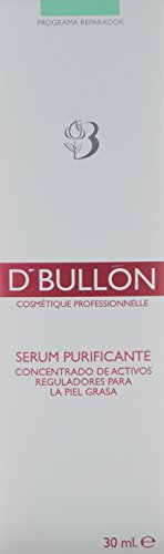 D´Bullón Serum Facial Purificante, Regulador grasa, Piel Grasa, Antiacné, 30 ml (10531)