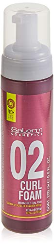 Salerm Cosmetics Curl Foam 02 Espuma Ligera de Fijación - 200 ml