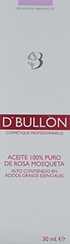 D´Bullón Aceite Rosa Mosqueta 100% Puro, Alto Contenido en Ácidos Grasos Esenciales - 30 ml