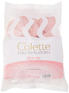 CERA COLETTE EN DISCOS,ROSA,PASTA,b/1kg