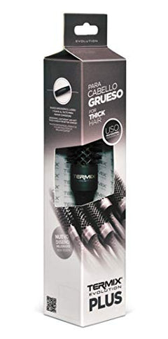 Termix Evolution Plus Ø23- Cepillo térmico redondo con fibras especialmente diseñadas para cabello grueso. Disponible en 8 diámetros y en formato Pack.