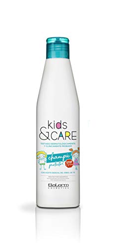 Salerm Kit De Protección Y Control Kids&care Cosmetics, Azul Turquesa, Vanilla