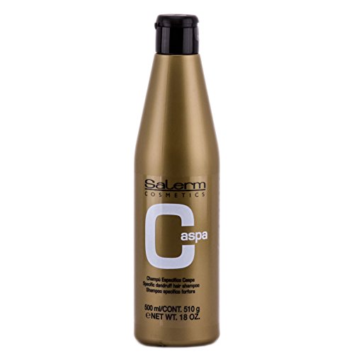 Salerm Cosmetics Champú Dandruff Caspa Línea Oro - 500 ml