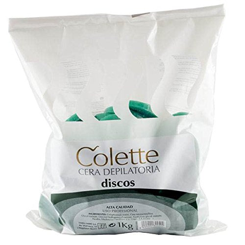 Cera Colette En Discos, Verde - B/1 Kg.