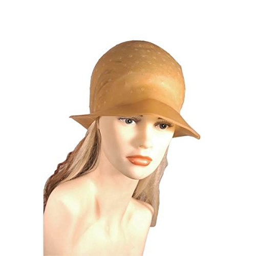 Fama fabre GORRO MECHAS EASY CAUCHO, Marrón, Estandar