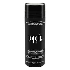 Toppik Fibras Capilares Negro, Fibras de Queratina para Crear más Densidad en el Cabello de Forma Inmediata, 27,5 g