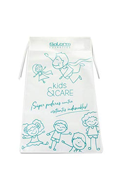 Salerm Kit De Protección Y Control Kids&care Cosmetics, Azul Turquesa, Vanilla