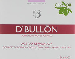 D'Bullón Crema Facial con Activo Reparador y Aceite de Oliva Ecológico - 50 ml