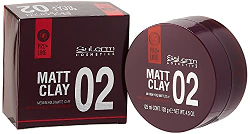 Salerm Cosmetics Matt Clay Medium Hold Cera - 125 ml