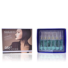 Salerm Cosmetics Gray Cover Tratamiento Capilar - 12 Unidades
