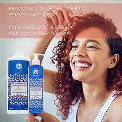 Válquer Profesional Ice Hair Mask, Mascarilla Capilar Efecto Hielo Potenciador Color y Brillo, Sin Sal, Sin Parabenos y Sin Sulfatos, Cabellos Teñidos, Único, 1000 Mililitros