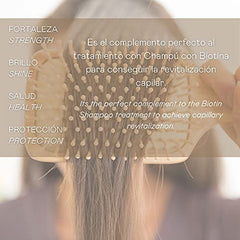 Cuidados Loción bifásica acondicionadora con biotina (vitamina B7) y keratina.fortalezedor pelo. Serum capilar sin aclarado - 300 ml