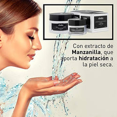 D'Bullón Crema facial Hidratante de Manzanilla, Piel Seca. Hidratación profunda-50ml