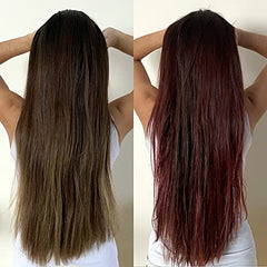 Válquer Professional Mascarilla Power Color cabellos teñidos. Vegano y sin sulfatos (Rojo). Potenciador color pelo- 275 ml