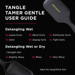 Denman D90L Tangle Tamer Ultra - Cepillo, 90 l, color negro