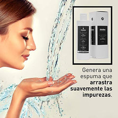 D´ Bullón Gel Facial Limpiador Purificante para Pieles Grasas. Vegano. Limpia.y purifica la piel grasa. Reduce los brillos, poros dilatados y granos - 200 Ml